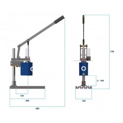 HoliPress, dimensions