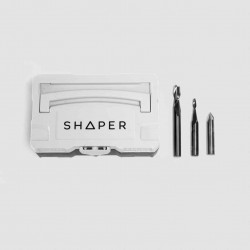 Jeu de fraises de démarrage Shaper Tools avec leur boite de transport Micro Systainer