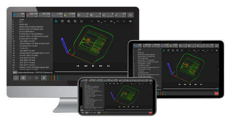 Vue du logiciel Carvera Controller