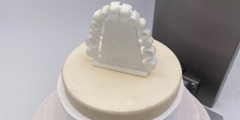 Denture frittée avec Four MV-R