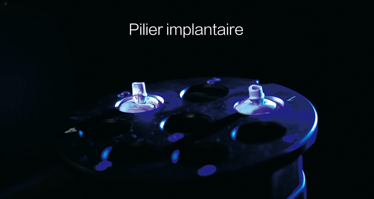 Numérisation de piliers implantaires