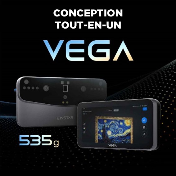 VEGA est léger, compact et tout en un