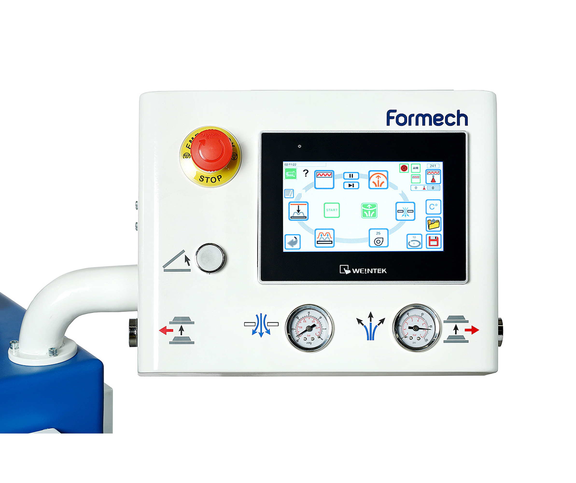 Ecran tactile Formech 1500